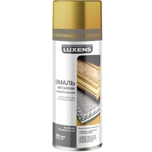Эмаль металлик Luxens цвет золото 520 мл