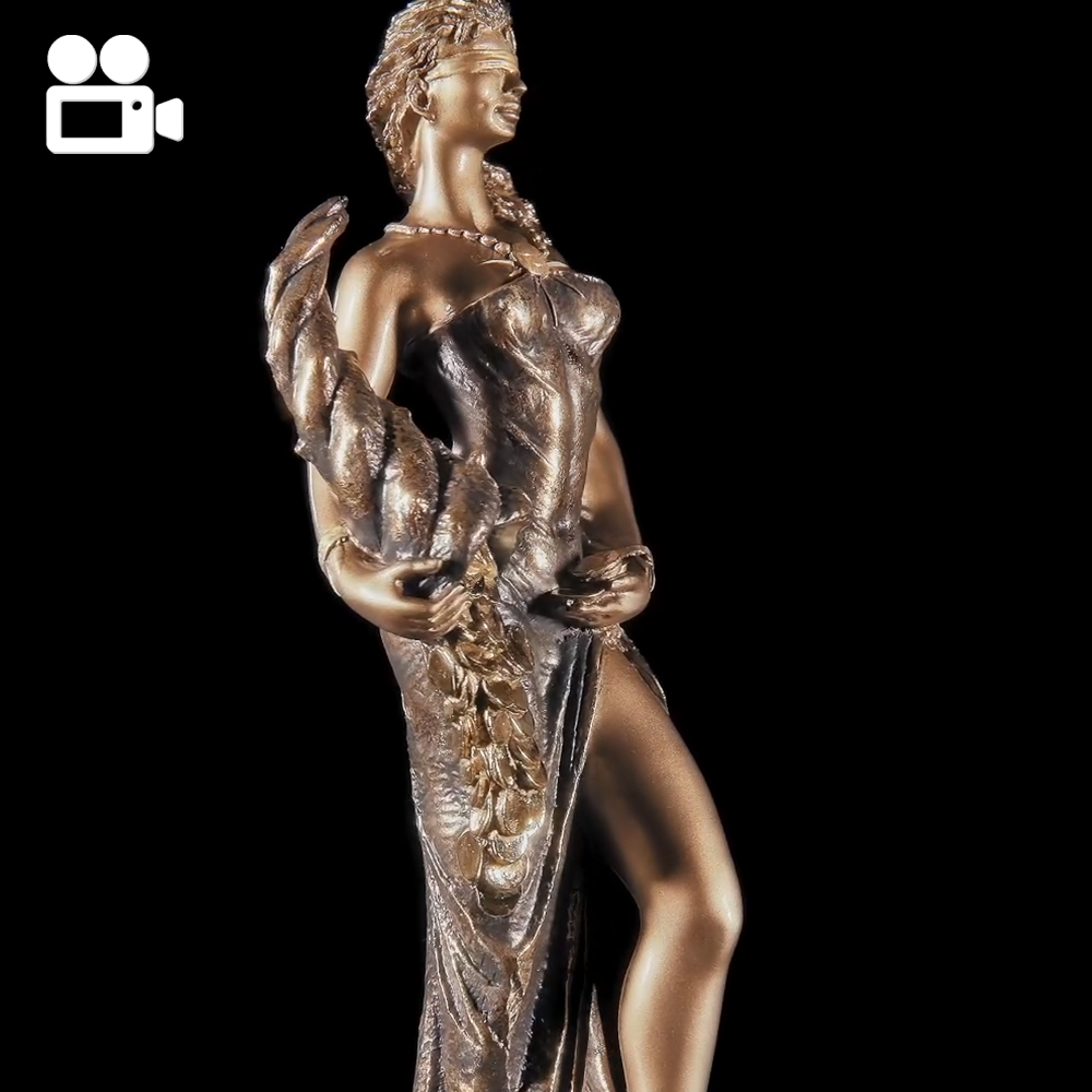 22141 Статуэтка Фортуна 2 Бронза BOGACHO 4627138239704