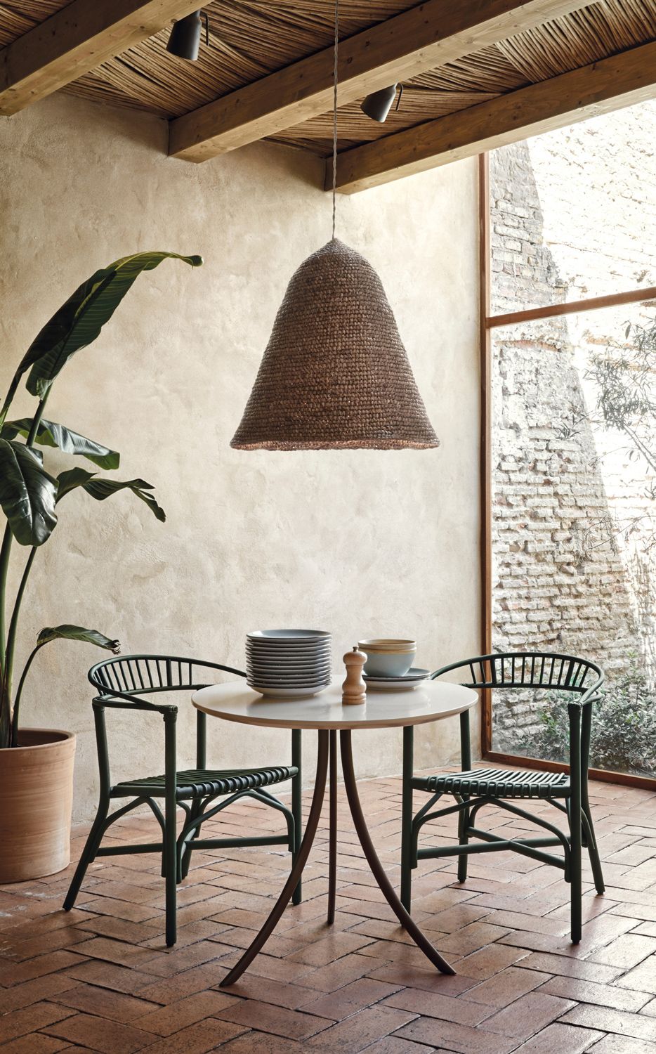 Круглый дубовый стол EXPORMIM BISTRO ARCH-00053551 - Вид №2