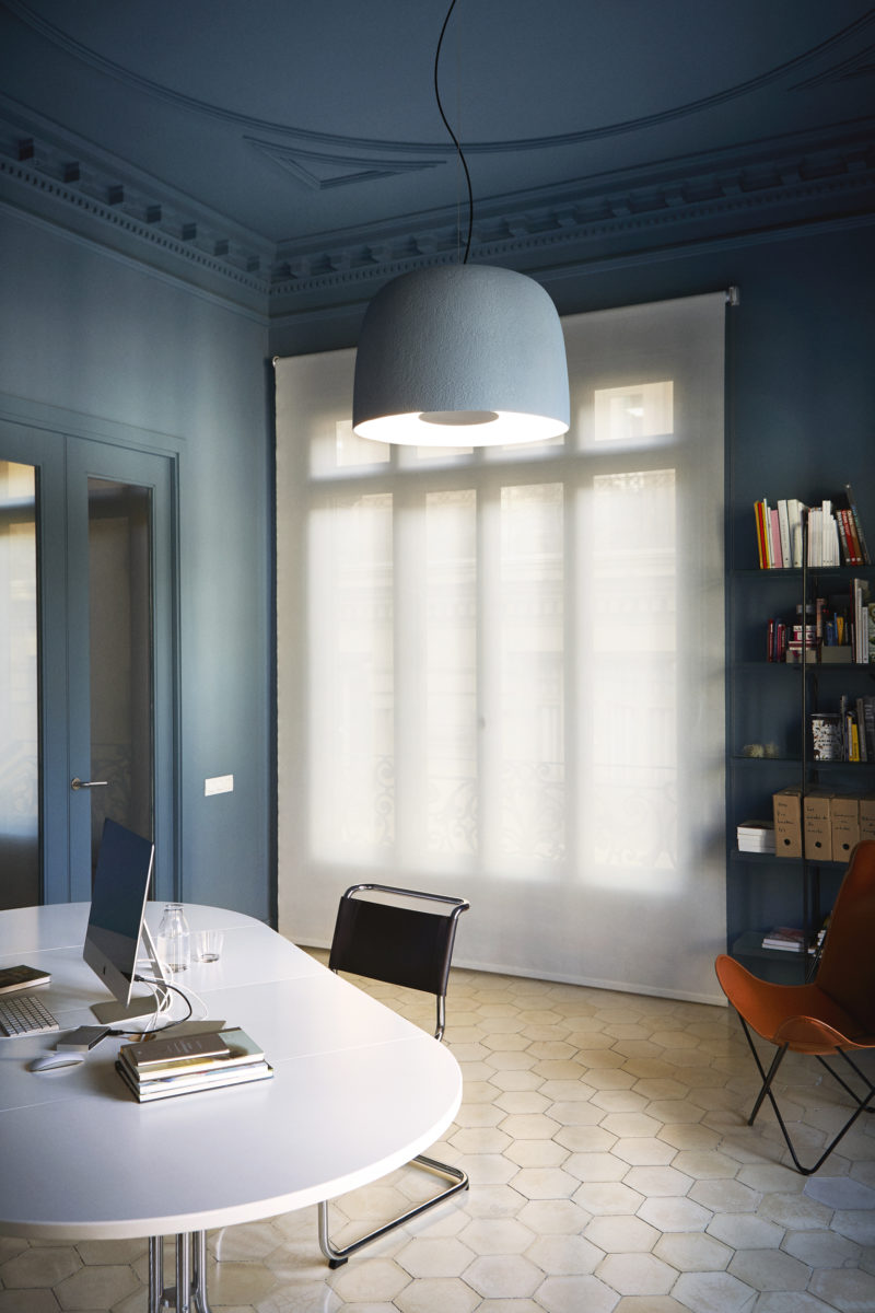 086473 Люстра 42.28 голубая (DALI) Marset Djembe  - Вид №2