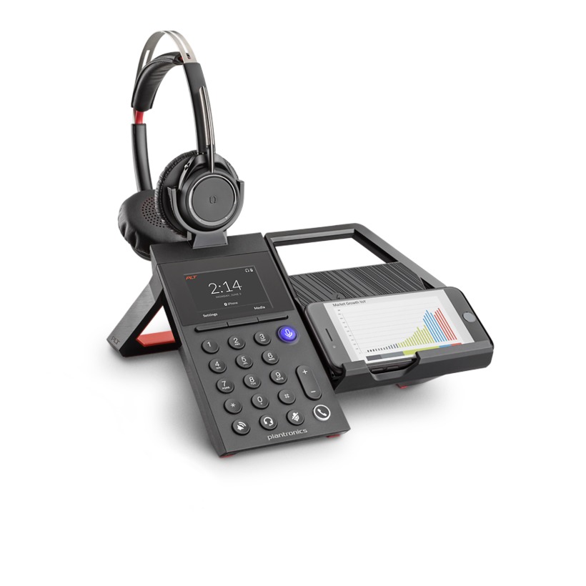 212952-419 Poly elara 60 ws for voyager focus w/ voyager focus headset, row Plantronics Santreyd  - Вид №5