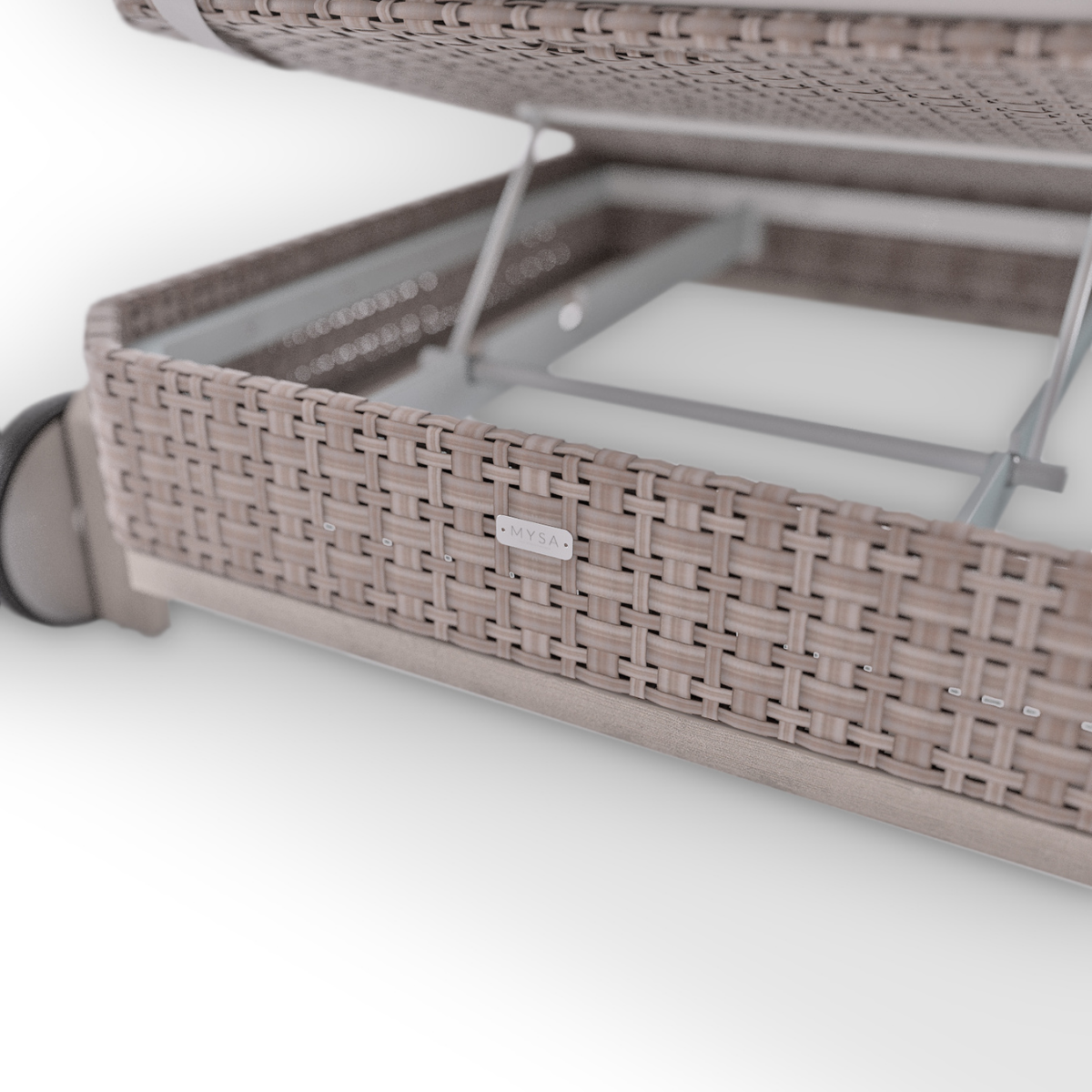 Все продукты Hampton Outdoor Wood Two Seat Sofa Covethouse LUXXU  - Вид №3