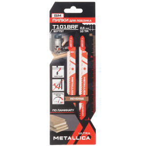 Пилки для лобзика METALLICA Ultra T101BRF 9193971