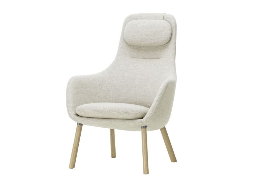 Тканевое кресло с подголовником VITRA HAL Lounge ARCH-00081015