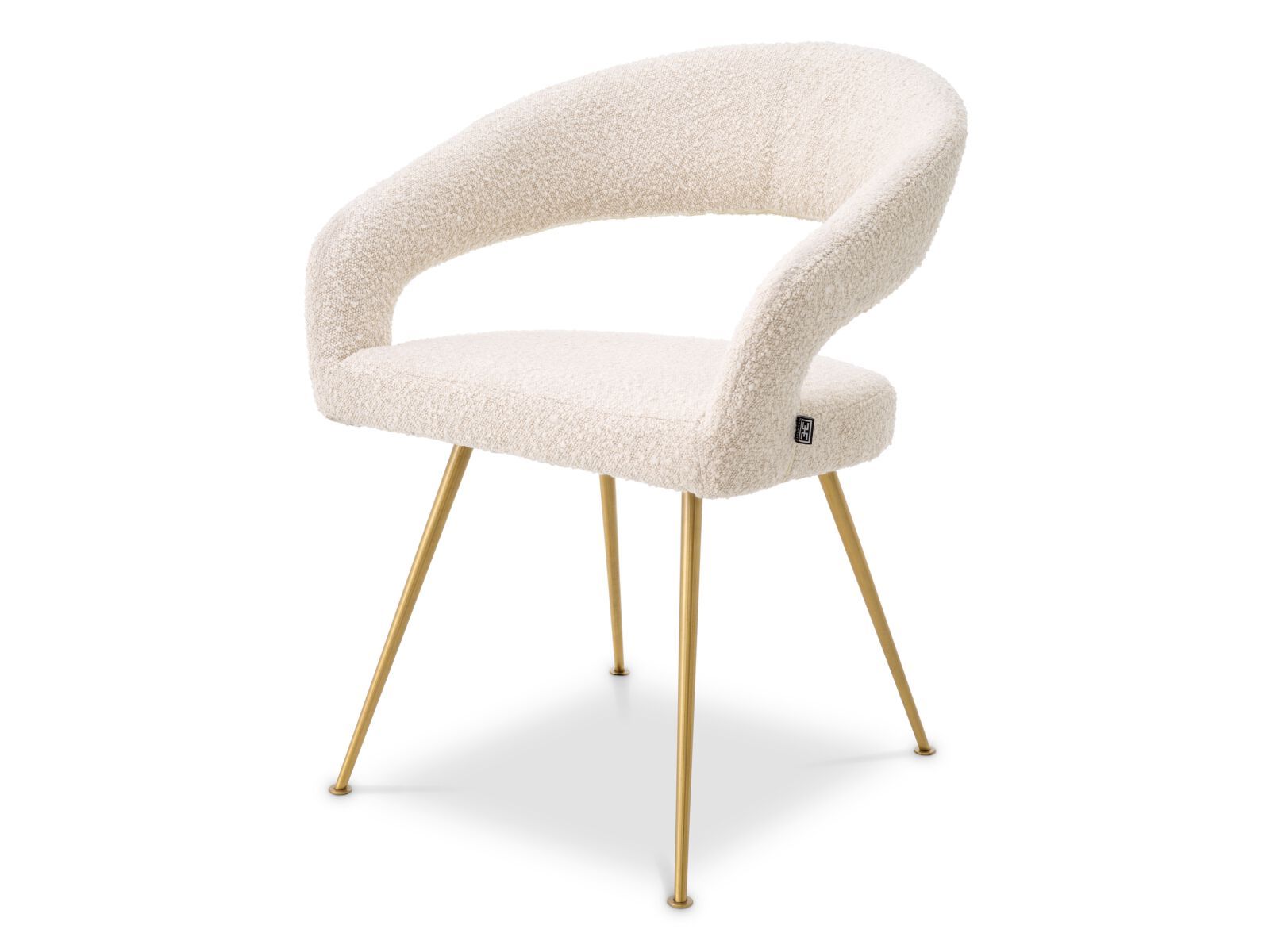 Тканевый стул с открытой спинкой Eichholtz BRAVO ARCH-00110346