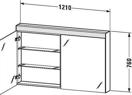 Duravit Зеркало в ванной со встроенной подсветкой Luci e specchi sun-id-1466133 - Вид №17