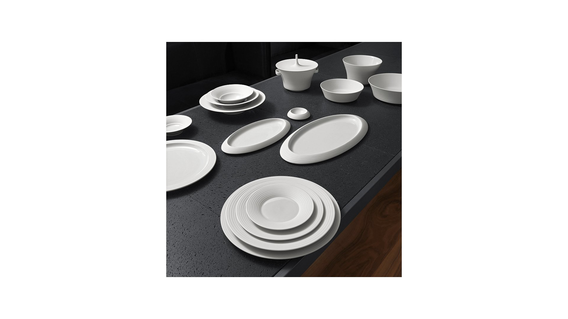 10585955 Hering Berlin Тарелка обеденная Hering Berlin "Пульс"  29см Фарфор, Керамика  - Вид №1