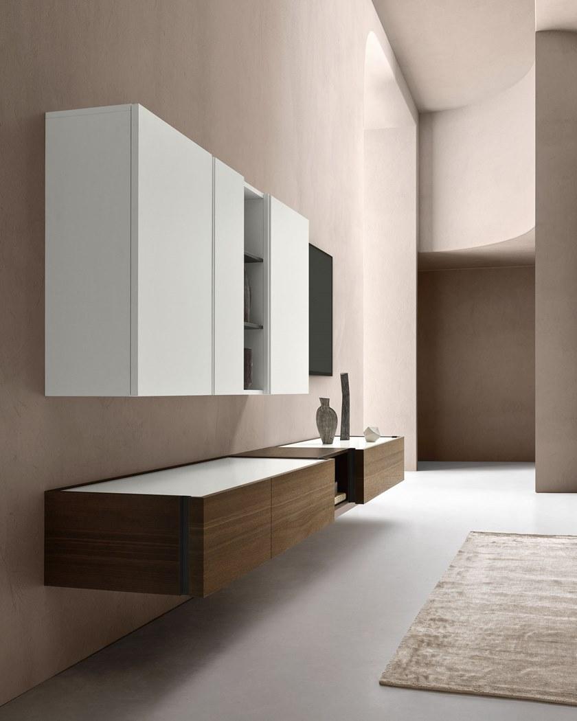 ZANETTE Настенный ящик для хранения лакированный под дуб Day moove sun-id-1481474 - Вид №1