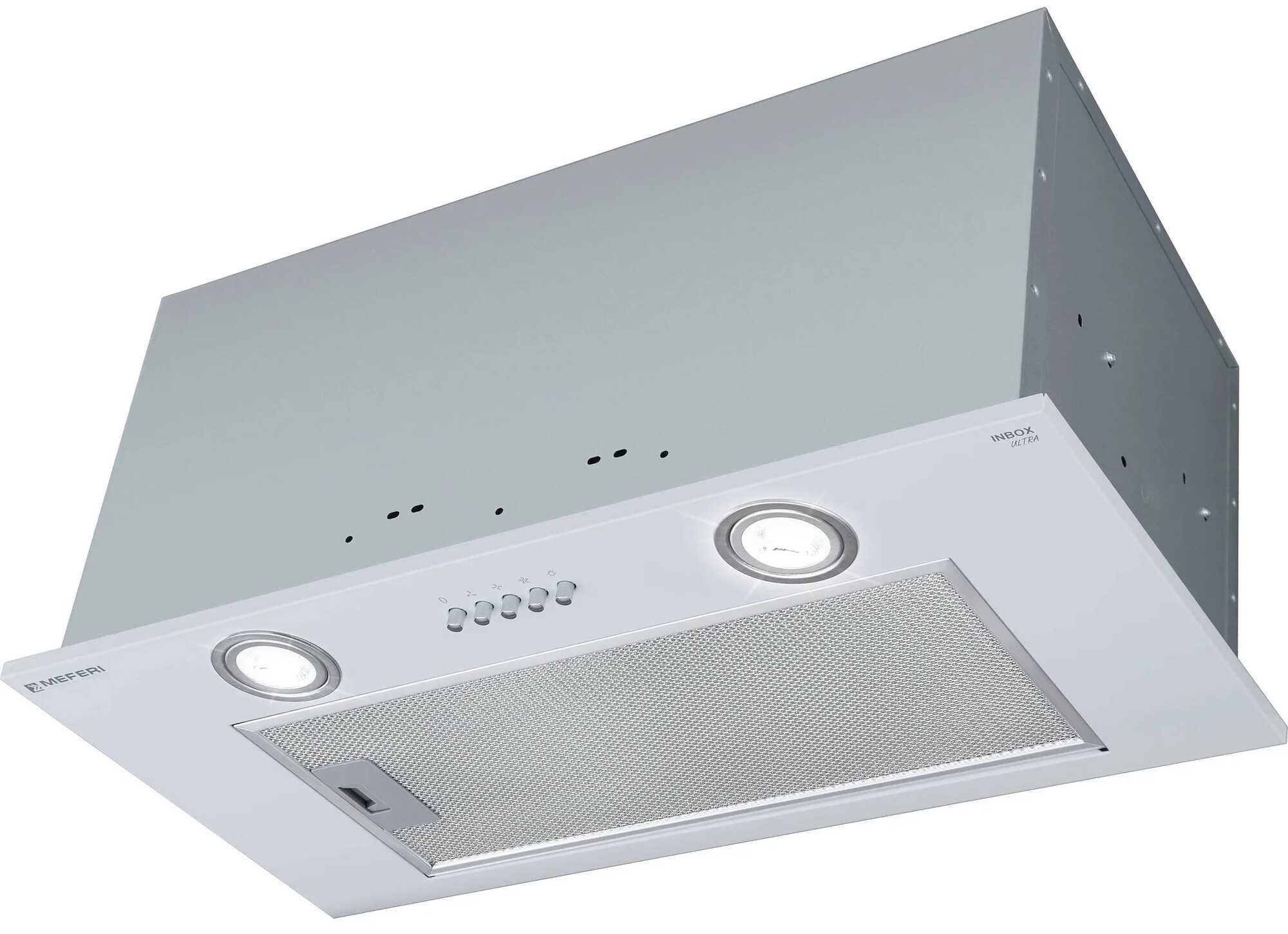 9168684 Вытяжка полновстраиваемая Meferi INBOX60WH ULTRA белый STDN-0016193 - Вид №3