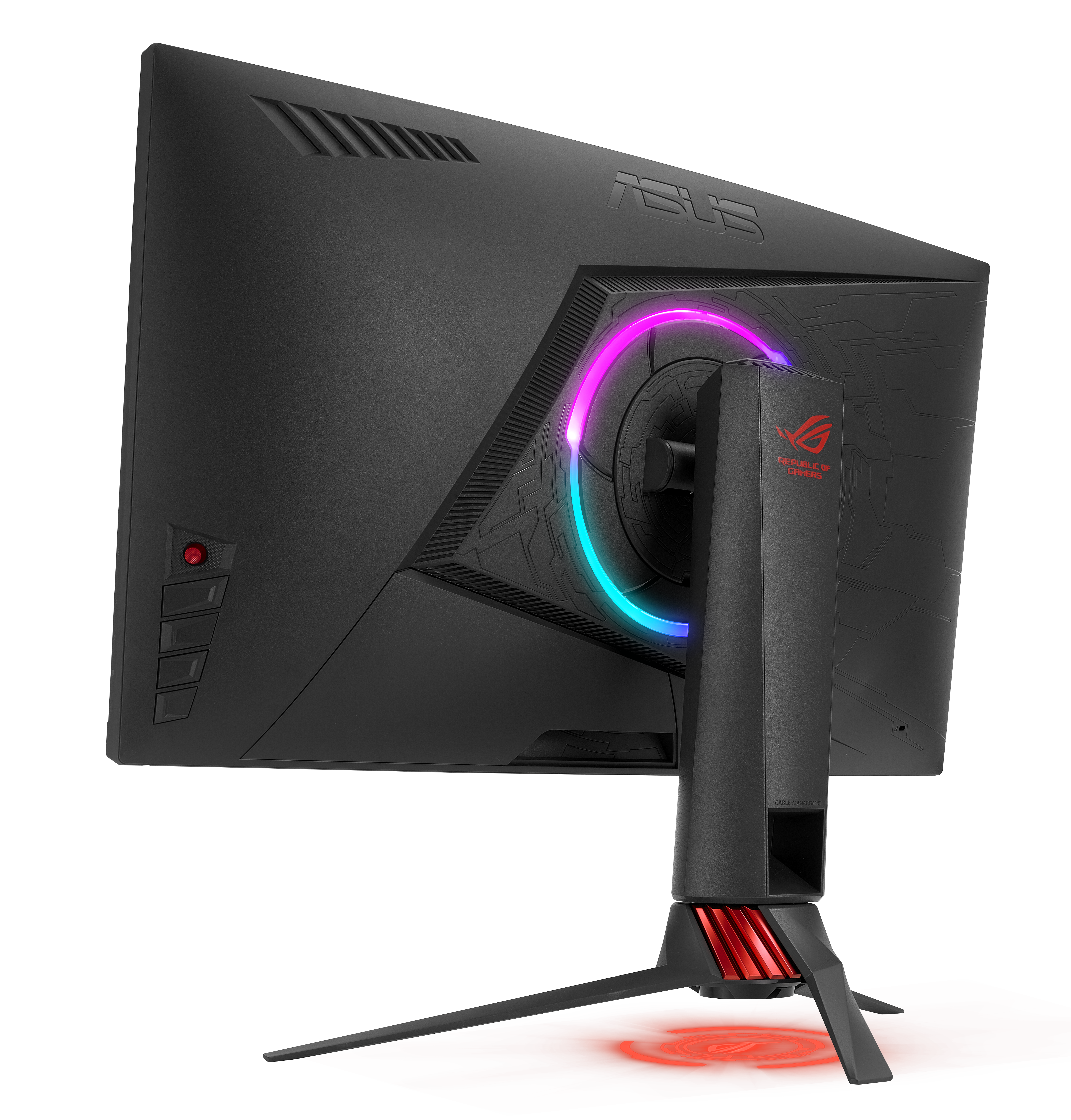90LM03G0-B01970 rog strix xg27vq, 27" геймерский монитор для киберспорта, full-hd (1920х1080), до 144 гц, dvi, displayport, hdmi, подсветка aura, freesync ASUS ASUS ROG Santreyd  - Вид №3