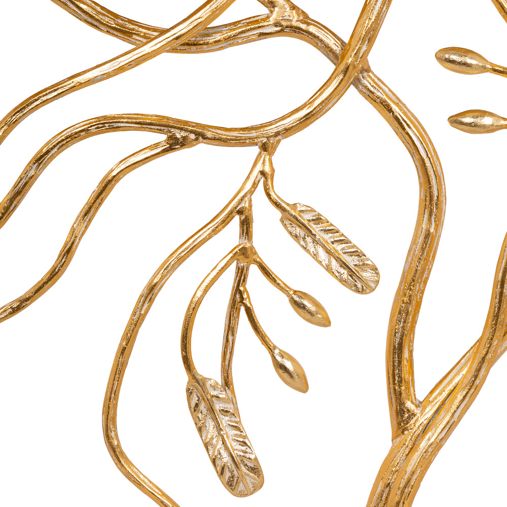 15013 Консоль Oliva Branch Айвори Мраморное золото BOGACHO 4627196596863 - Вид №8