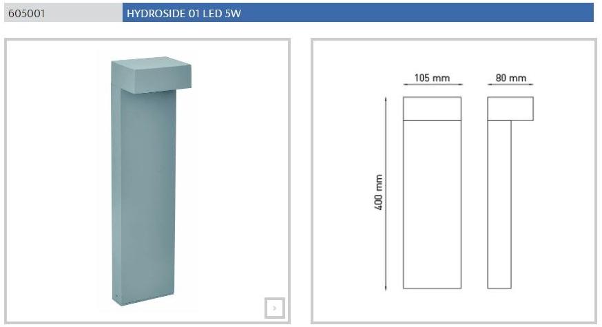PUK Светодиодный столбик из литого алюминия sun-id-1345057 - Вид №2