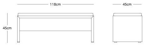 Liqui Contracts Скамейка из фанеры Archibald sun-id-1471346 - Вид №6