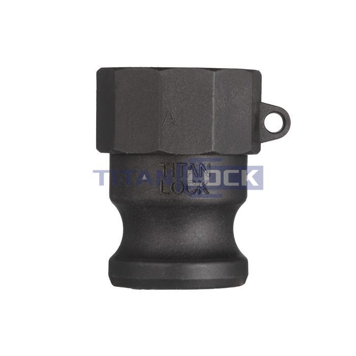 Камлок полипропиленовый тип А ниппель, внутр. резьба BSP 1 1/2", TL150APP TITAN LOCK 