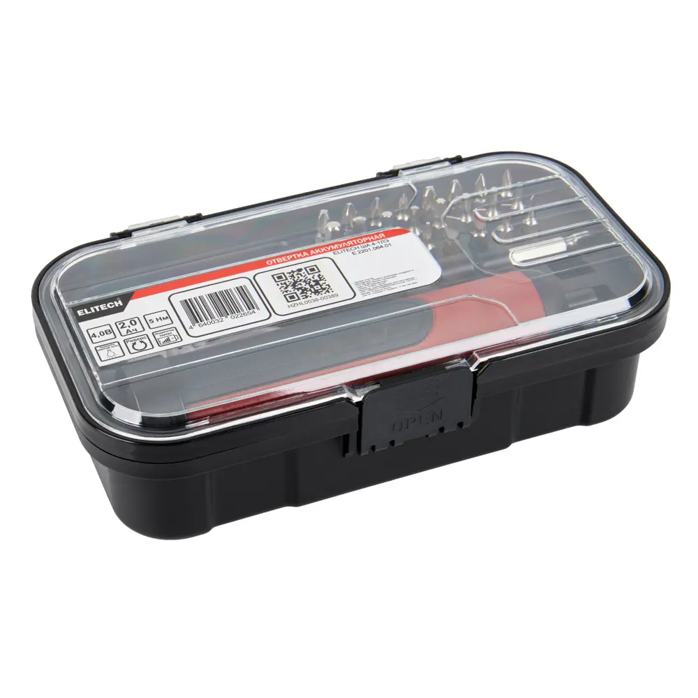 Аккумуляторная отвертка Elitech с подсветкой и реверсом 89354666 STLM-1533514 - Вид №9