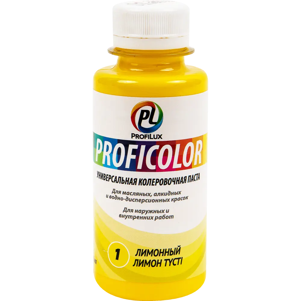 Колеровочная паста Profilux №1 100 гр цвет лимон STLM-2037581