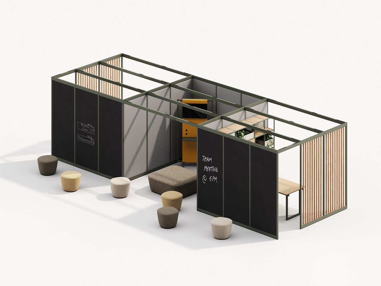 Передвижная стена для офиса FREZZA Pal System ARCH-00022648 - Вид №11