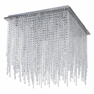 Дизайнерский потолочный светильник Spot Light Euphoria 5971328 SPOT LIGHT ДИЗАЙНЕРСКИЕ, КАСКАДНЫЕ 103123 Прозрачный;хром