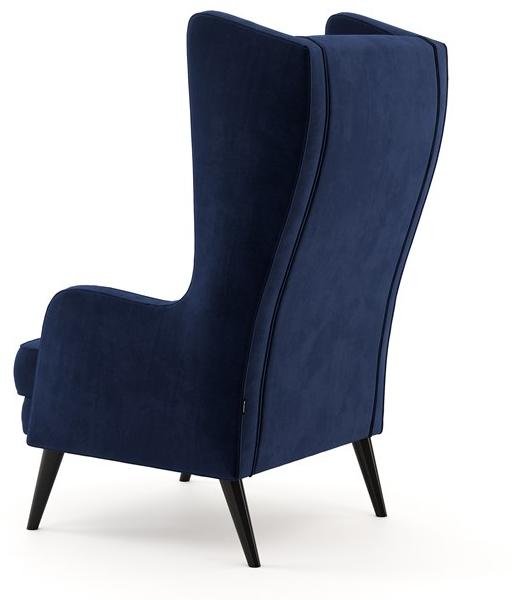 Domkapa Бархатное кресло с подлокотниками  Dkk25  - Вид №3