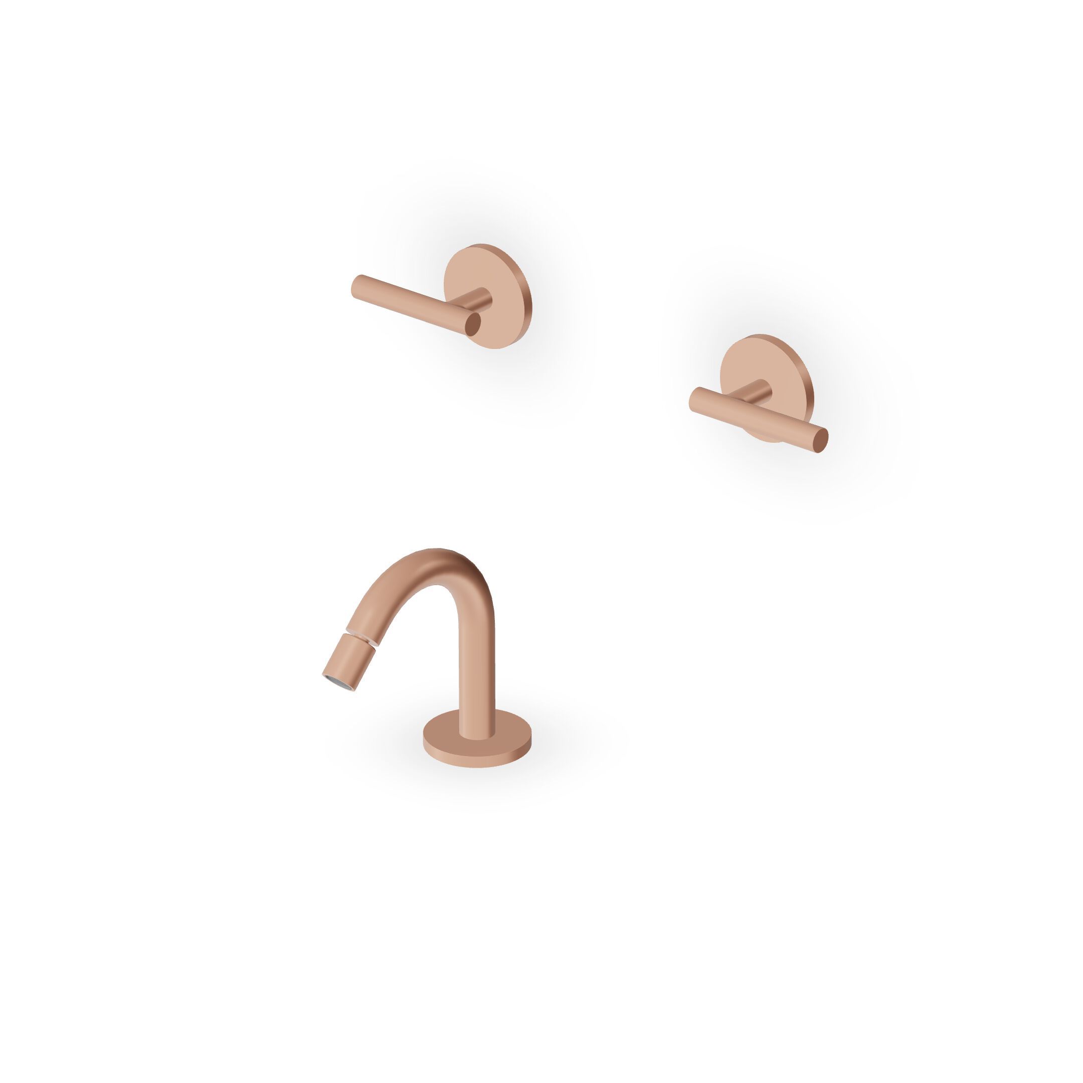 Смеситель для биде с 3 отверстиями и ограничителем расхода Zucchetti Pan S ARCH-00039679 - Вид №20