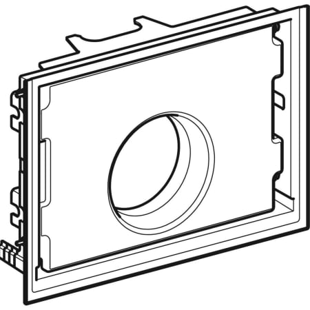 115.424.00.1 Декоративный комплект для встраиваемой раковины Geberit ONE Geberit  - Вид №1