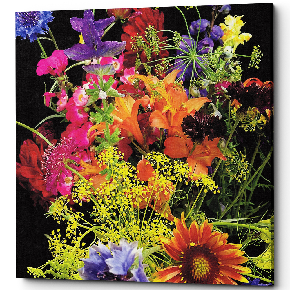 896520109_2728 Картина «Coral Orange» (холст, галерейная натяжка) Object Desire 