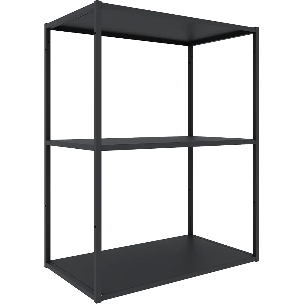 Навесной шкаф KONSENSA для кухни 60×77×35 см черный металл 89422273 STLM-1570446