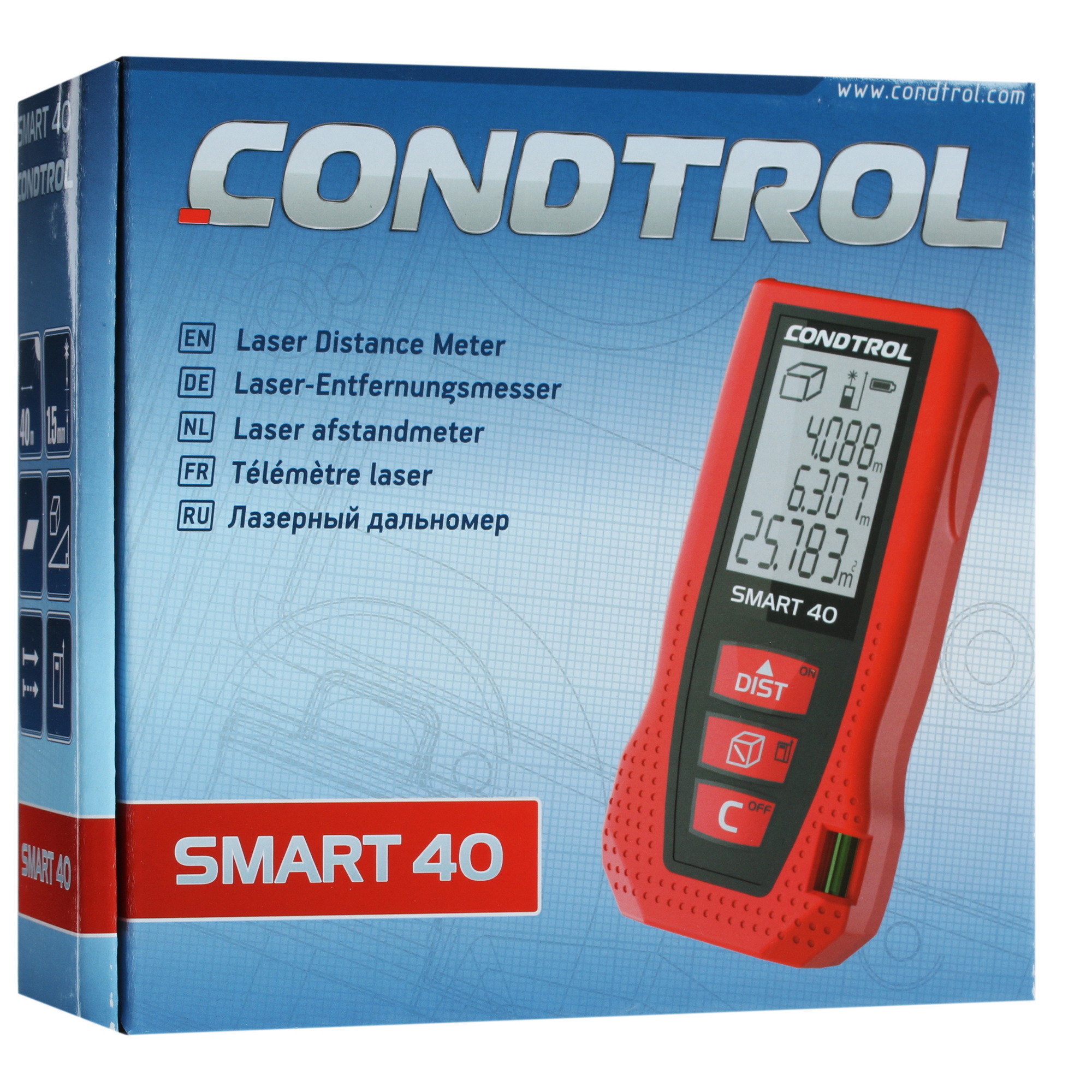 Лазерный дальномер Condtrol Smart 40 7996818 STDN-0102180 - Вид №7