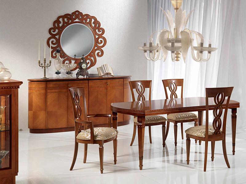 Carpanelli Буфет из дерева в стиле неоклассицизма с распашными дверцами Neoclassica Cr491 - Вид №1