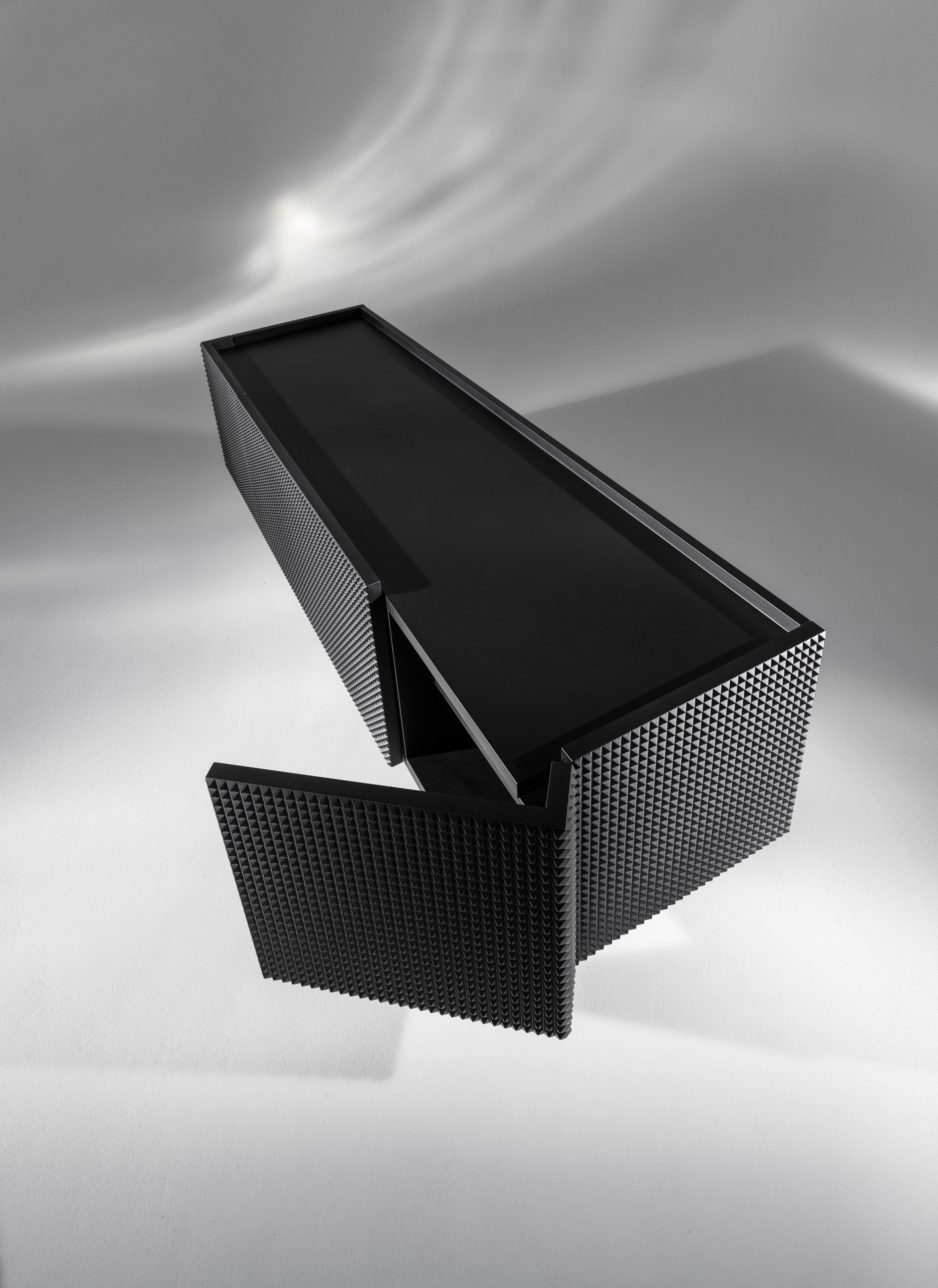 Деревянный низкий ТВ-шкаф ALBEDO Alfieri ARCH-00029727 - Вид №2