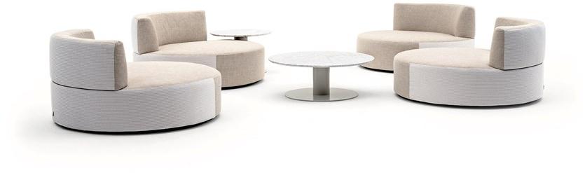 Varaschin Садовый столик круглый из стали Big 136t - Вид №1