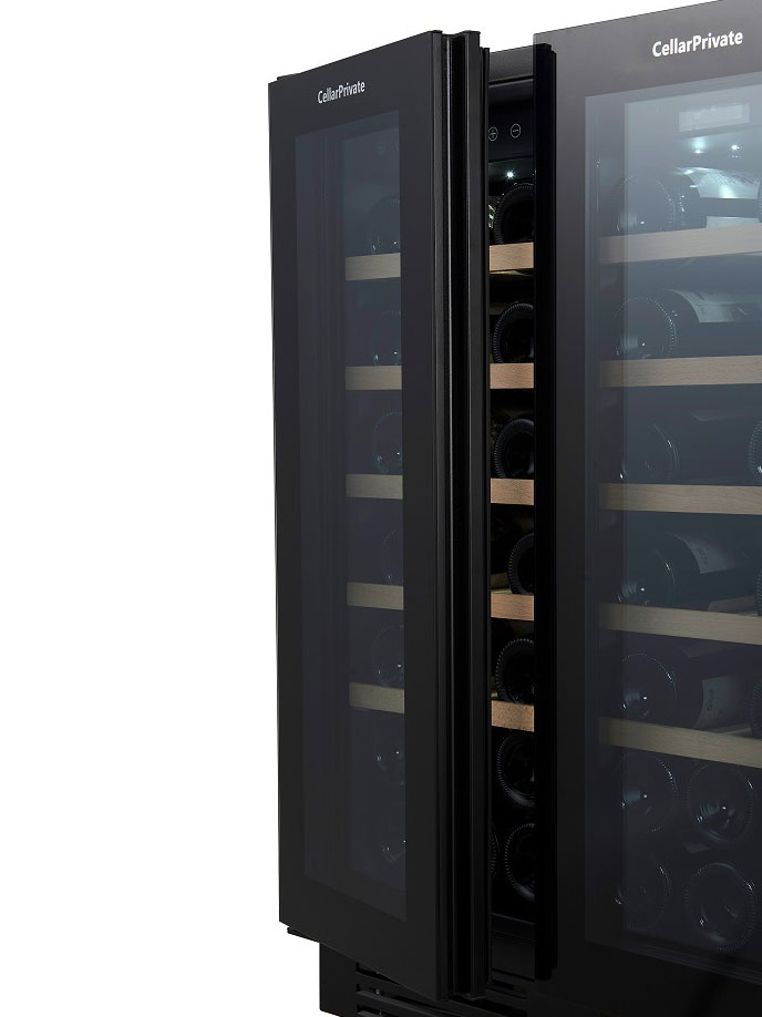 9165724 Винный шкаф CellarPrivate CP042-2TBH черный CELLAR PRIVATE STDN-0007431 - Вид №11
