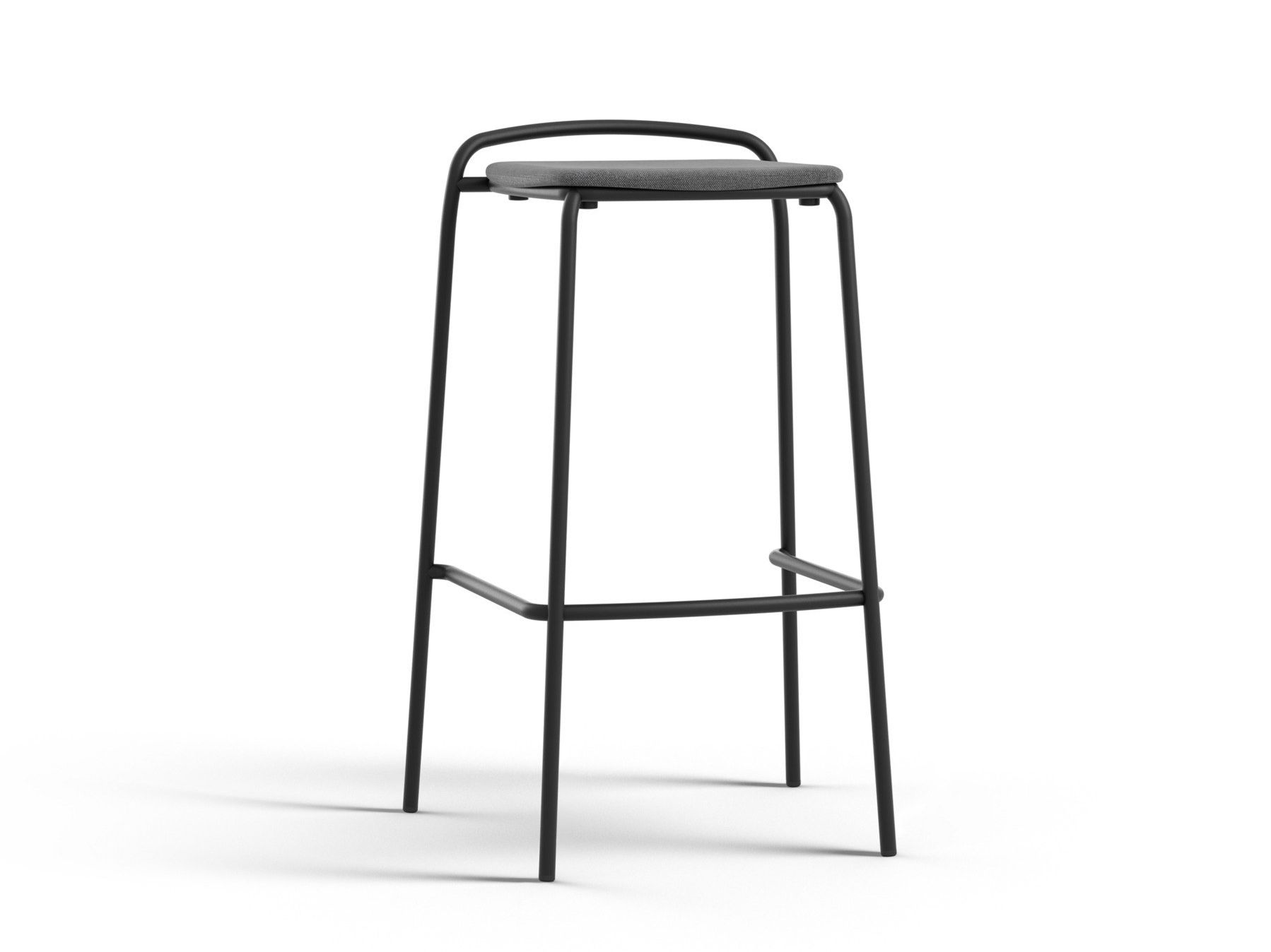 Стальной штабелируемый офисный стул с подставкой для ног Brunner nate s ARCH-00058919 - Вид №1