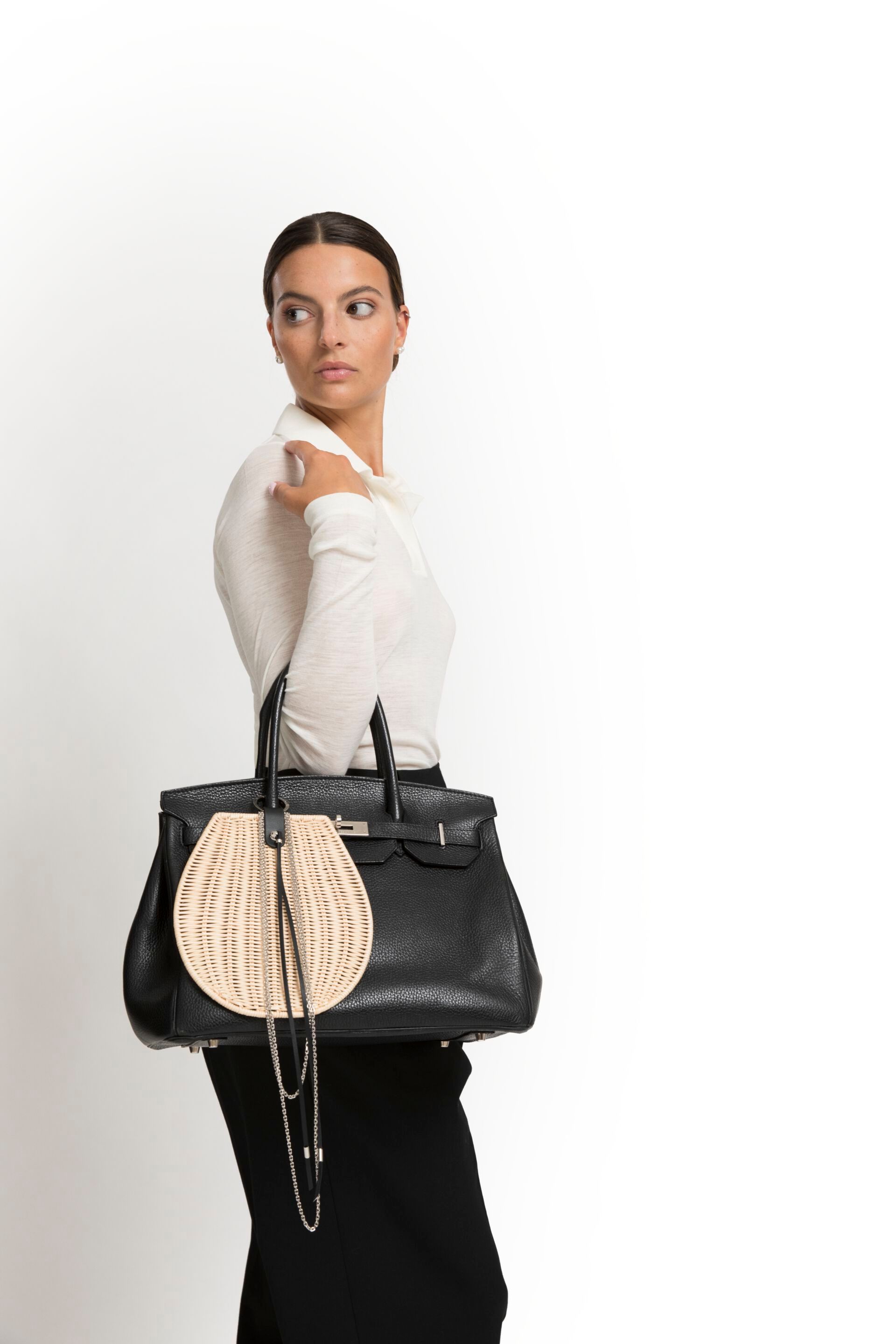 Веер из медуллина Bottega Intreccio GIGÌ ARCH-00150449 - Вид №2