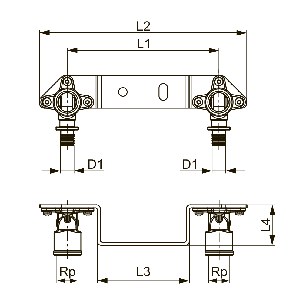 720550 Монтажные элементы Tece  - Вид №1