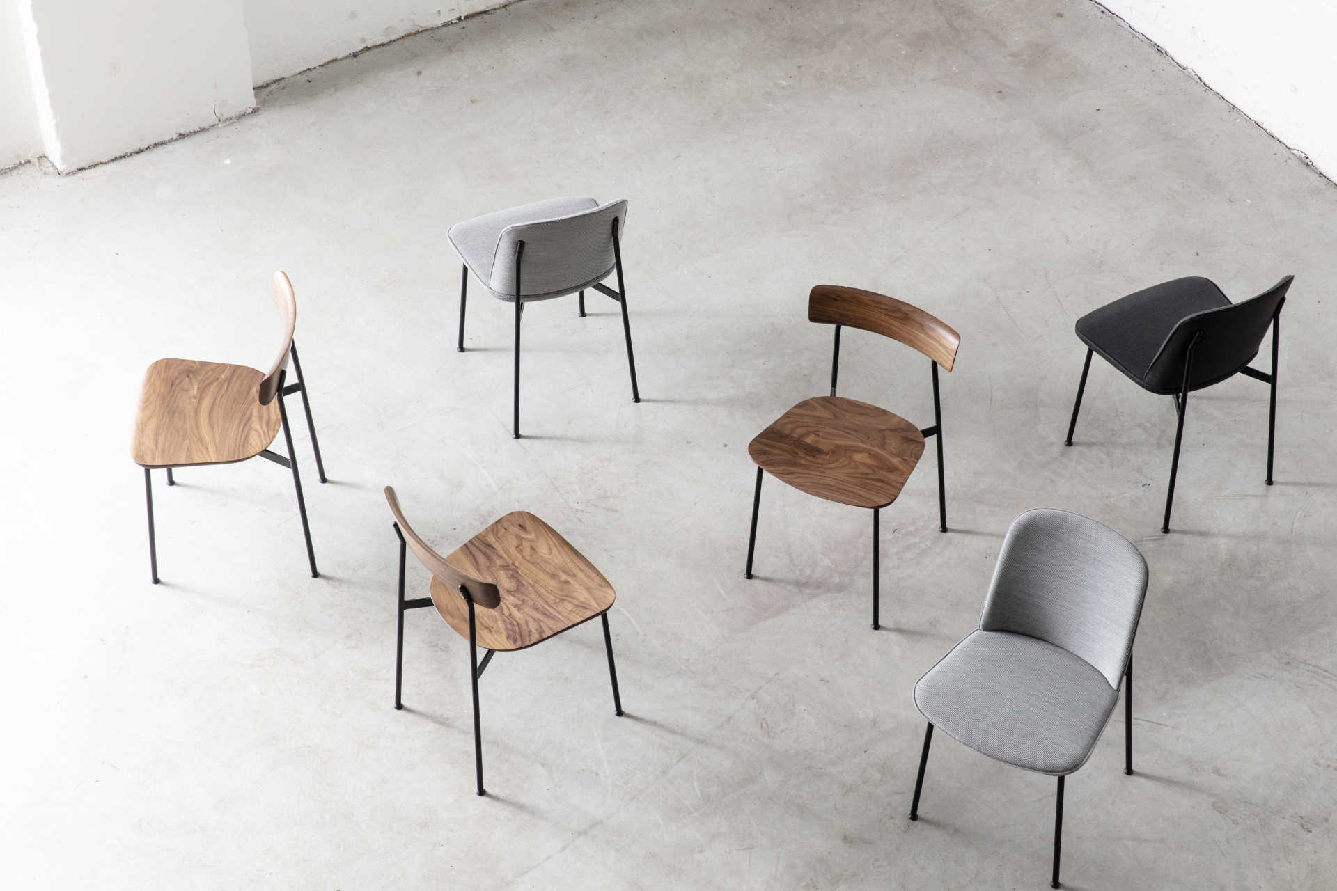 Мягкое обеденное кресло Crawford Stellar Works CR-S220 - Вид №6