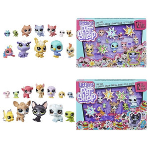 E3034 Hasbro Littlest Pet Shop Литлс Пет Шоп Игровой набор "12 счастливых петов" Littlest Pet Shop Hasbro