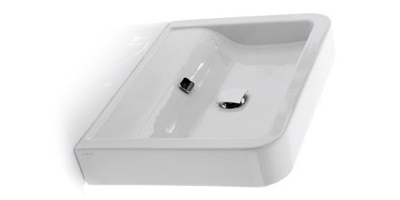 OPLA70 Накладная раковина на столешницу  овальная Ceramica Cielo  - Вид №2