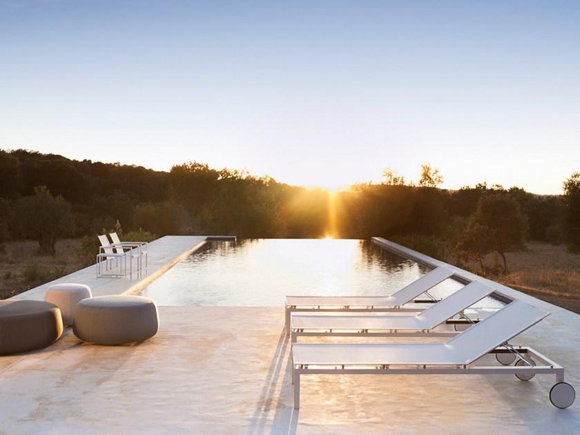 TRIBÙ Круглый садовый пуф Nomad C05032w/33w/34w - Вид №4