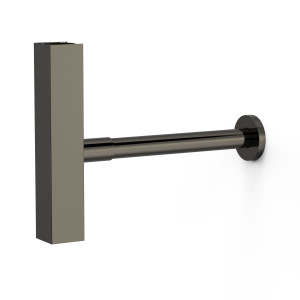 Квадратный телескопический и проверяемый сливной люк с юбкой для умывальника-10710342 КМ TRES