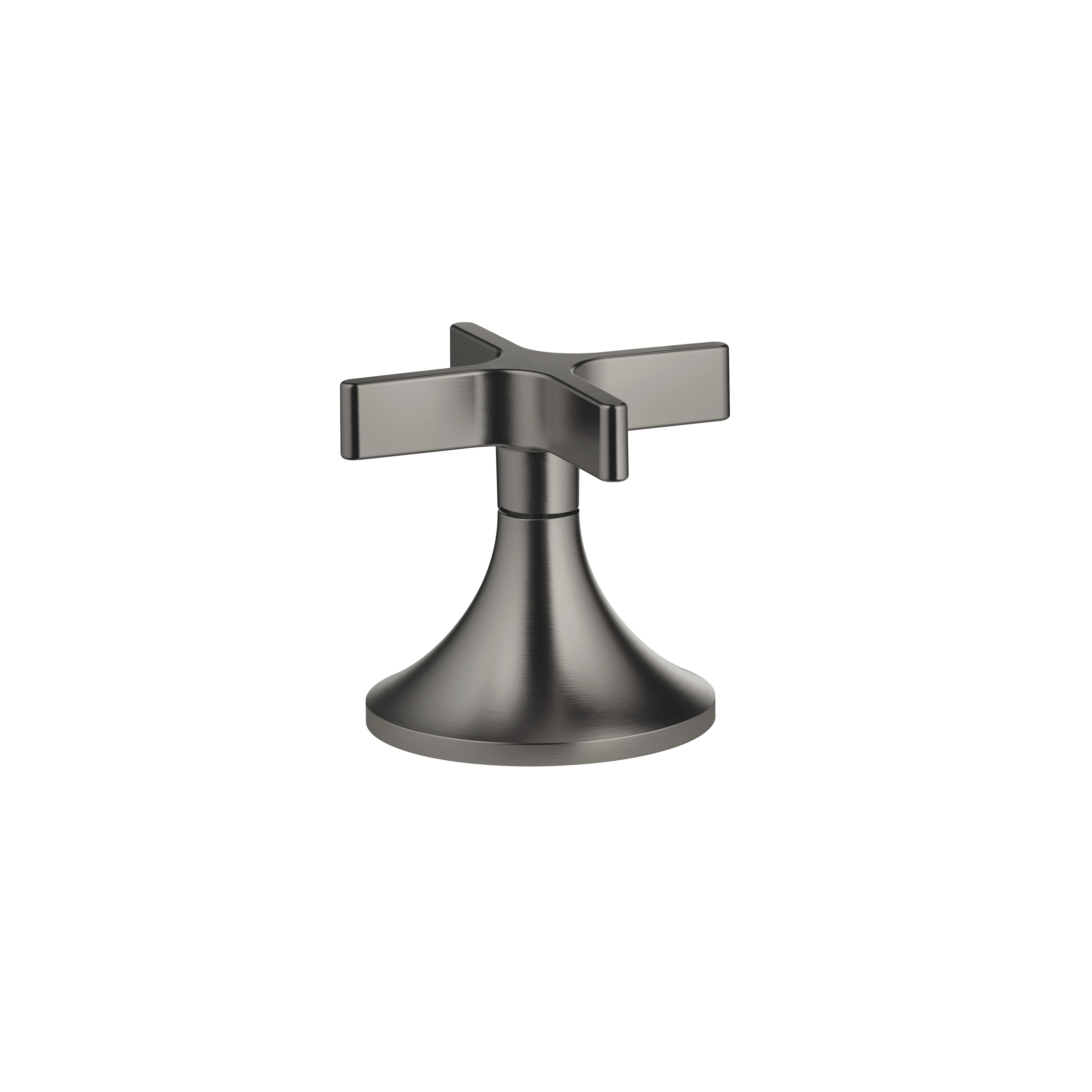 Клапан VAIA Deck с закрытием по часовой стрелке в холодном состоянии — матовая темная платина DornBracht 20000809-99