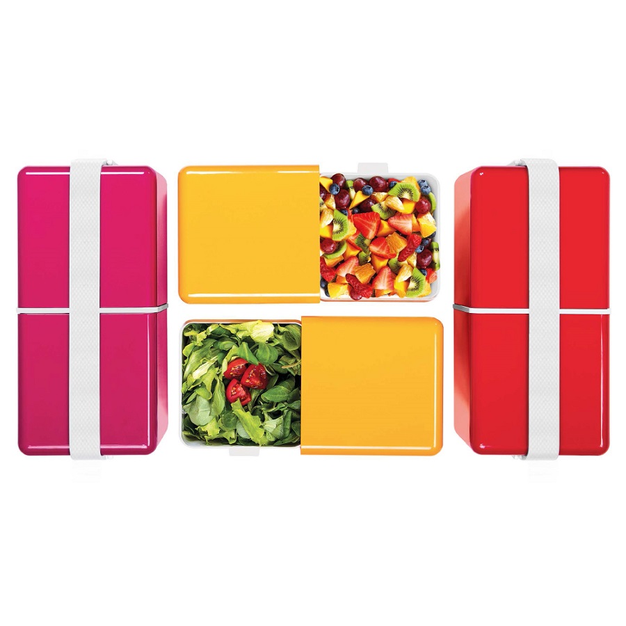 Ланч-бокс O EAT зелёный Guzzini 10280084 - Вид №1