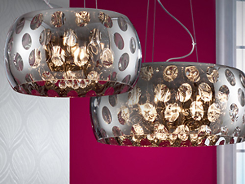 Подвесной светильник Milos 6 от Delight Collection коричневая P0316-06X DELIGHT COLLECTION ДИЗАЙНЕРСКИЕ 243622 Хром  - Вид №2