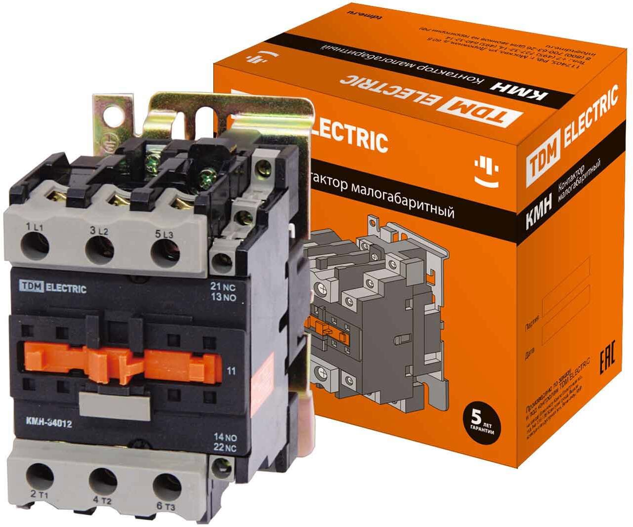 91019230 Контактор КМН-35012 50 А 110 В STLM-0444024 TDM ELECTRIC