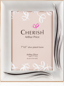 10590080 Arthur Price Фоторамка Arthur Price "Уэстон" 13х18см (посеребрение), п/к Посеребрение