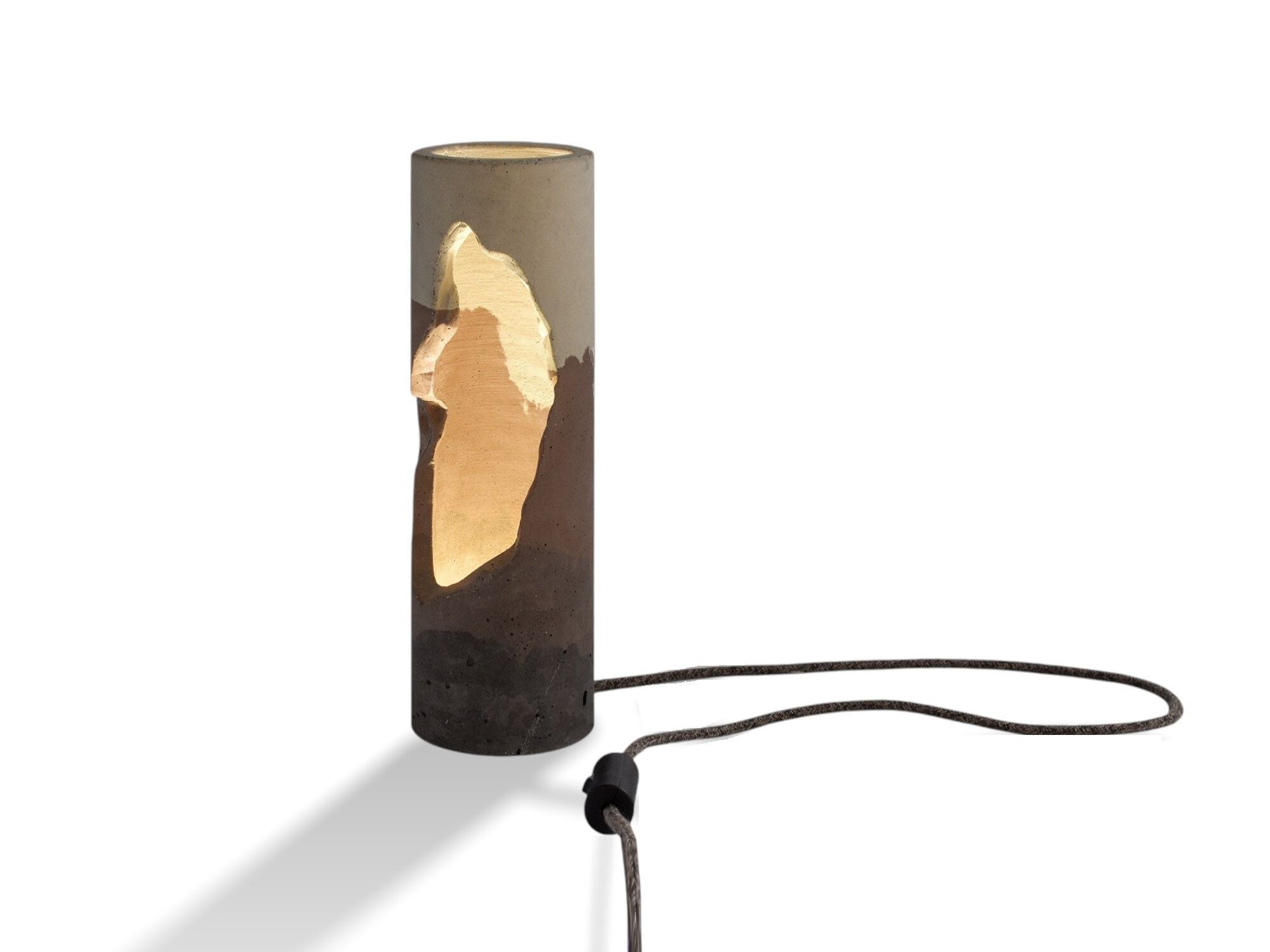 Бетонная настольная лампа URBI et ORBI Medius Terra ARCH-00037625 - Вид №1