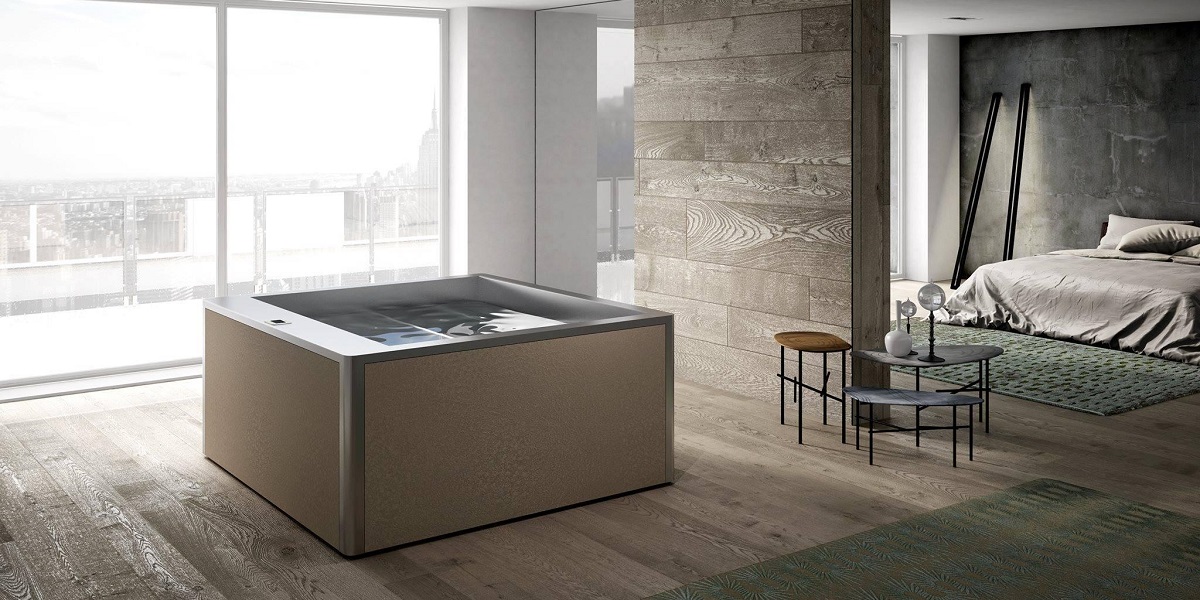 Минибассейн с гидромассажем Moon 8MIA1N0 Gruppo Geromin - Вид №1