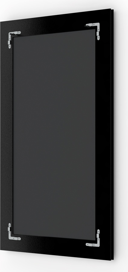 BY 1268 Зеркало с фацетом в багетной раме - серебряный акведук 93 mm EVOFORM Exclusive - Вид №1