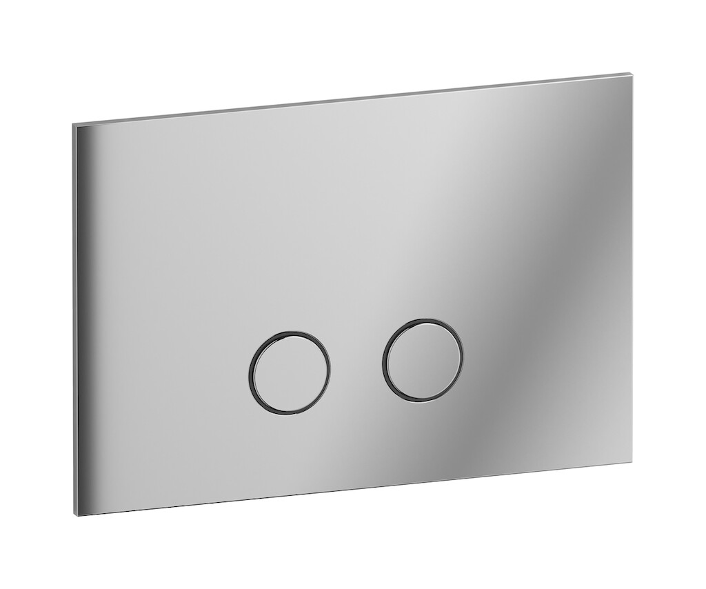 Кнопка смыва для бачка "MODERNA" с двойным сливом WE ARE IB bb001cc Chrome Bye Bye