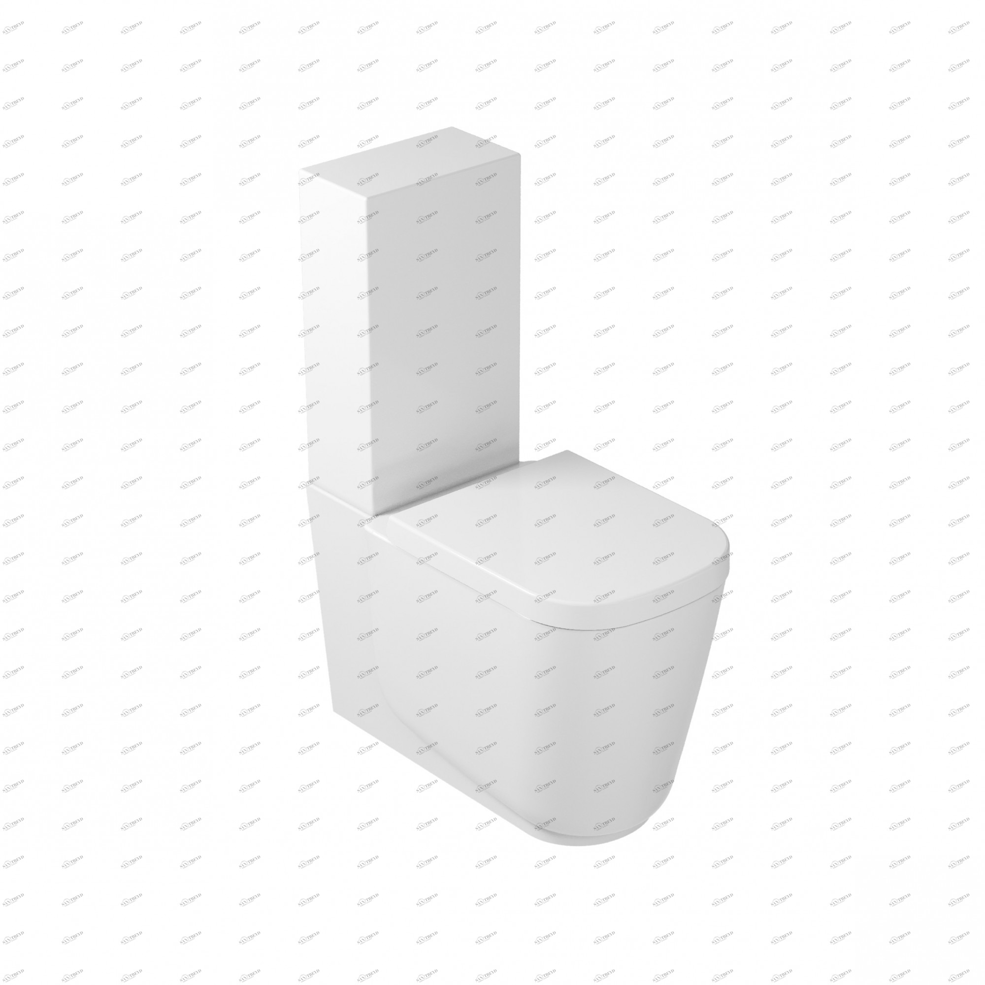 5413 Компакт унитаз с бачком Белый Galassia MEG11 Италия